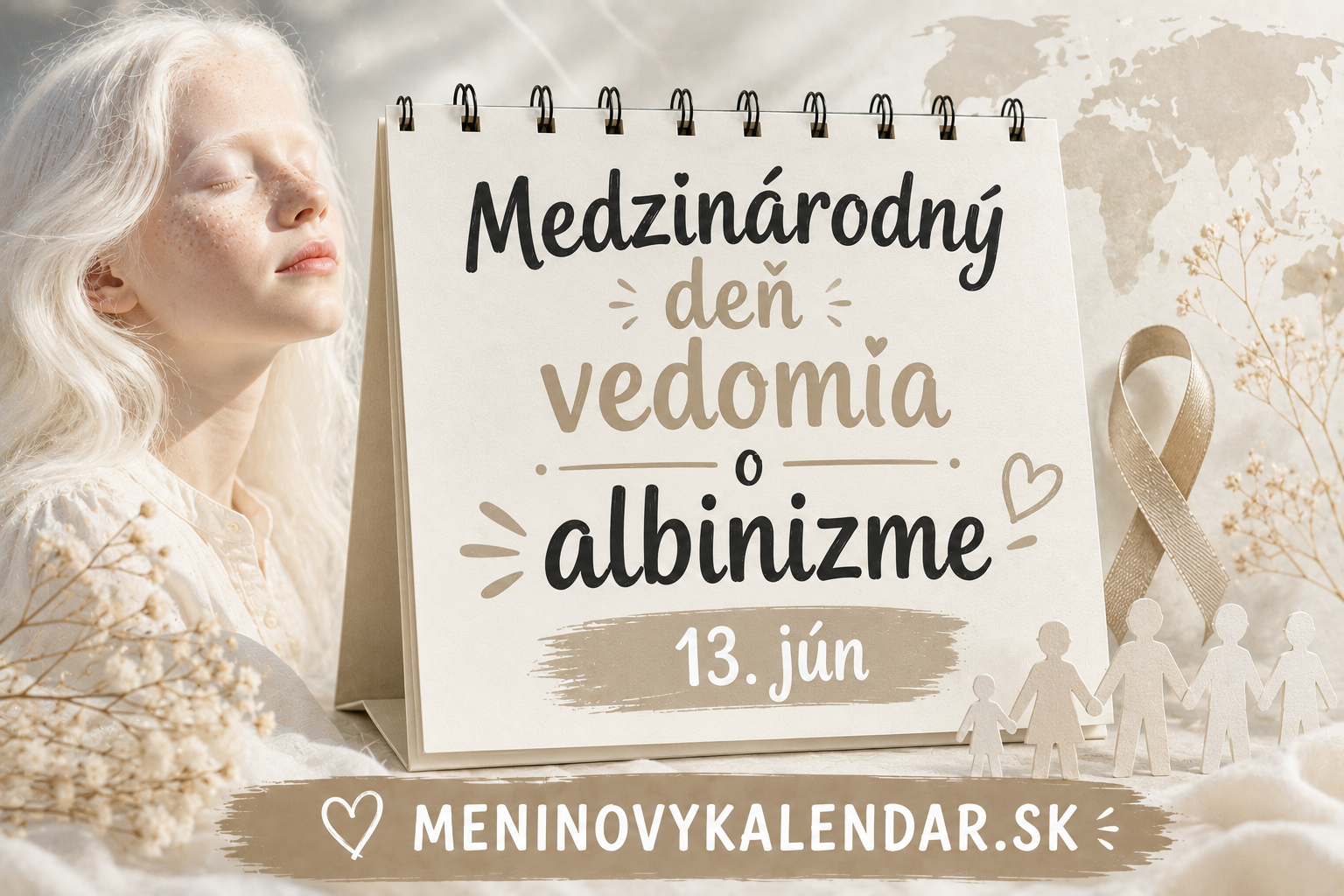 Medzinárodný deň vedomia o albinizme – 13. jún