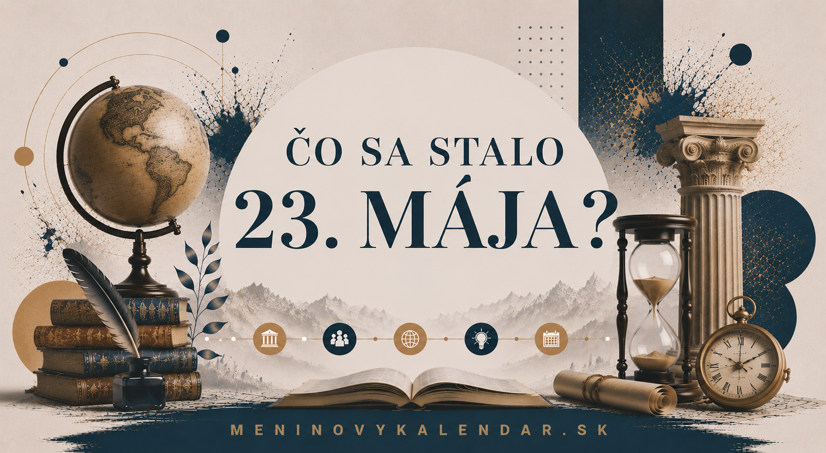 Čo sa stalo 23. mája 📆 – historické udalosti, mená, výročia, narodenia a úmrtia