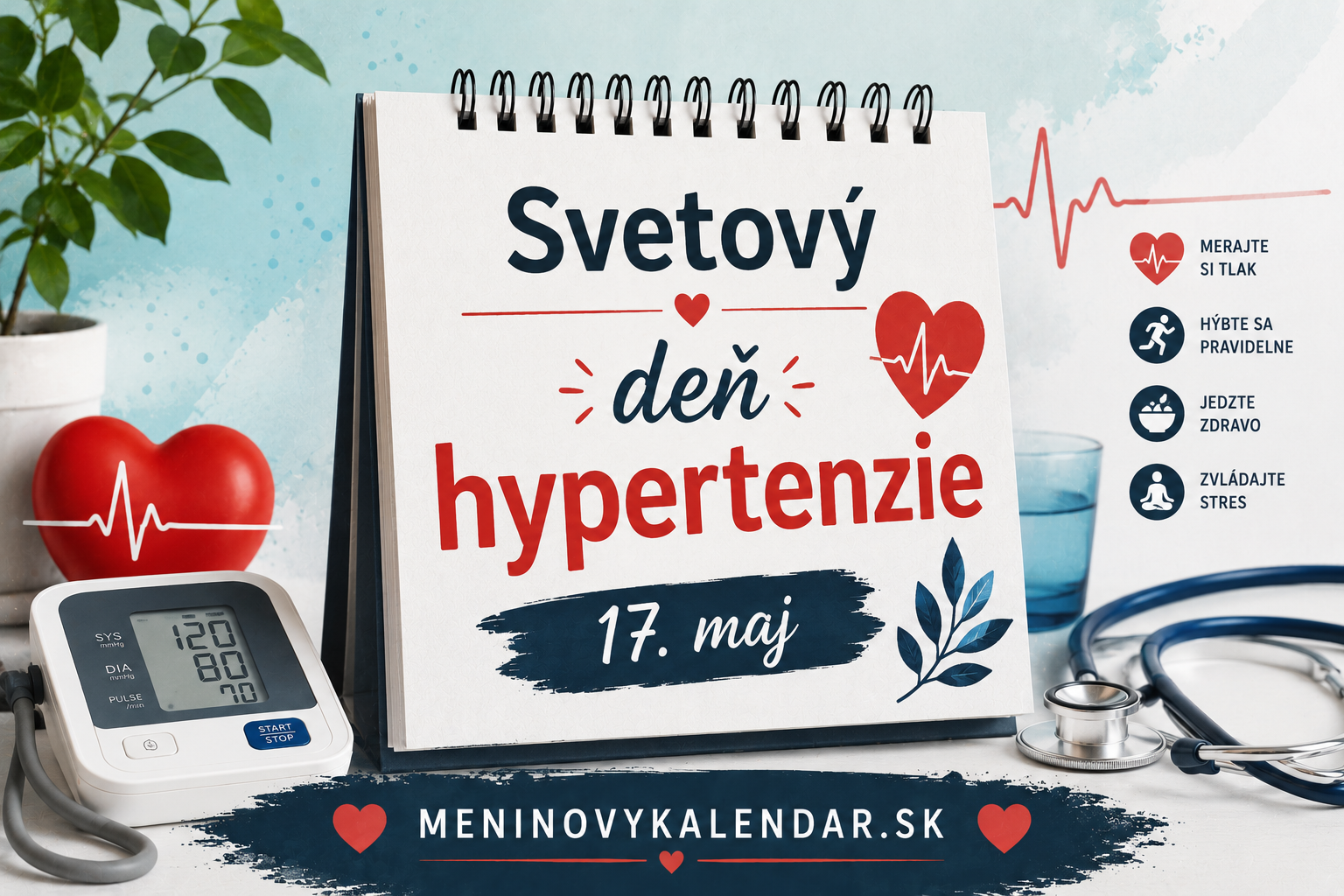 Svetový deň hypertenzie ❤️‍🩹 (17. máj)