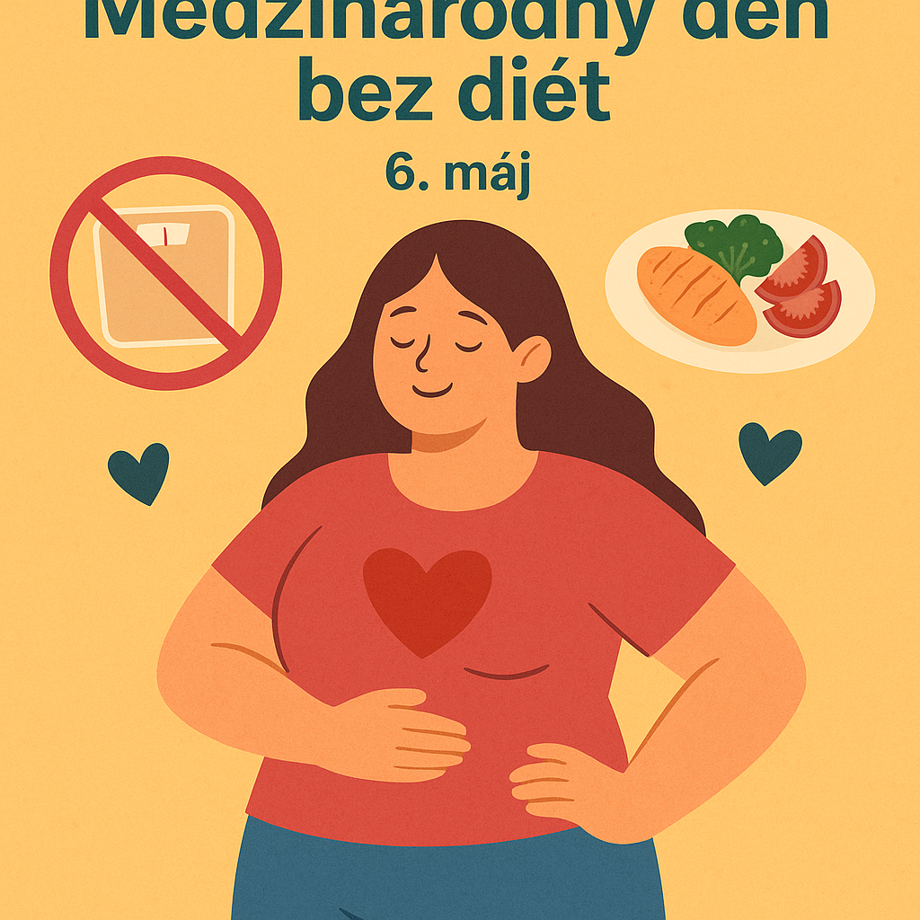 Medzinárodný deň bez diét (6. máj): Oslávte svoje telo také, aké je