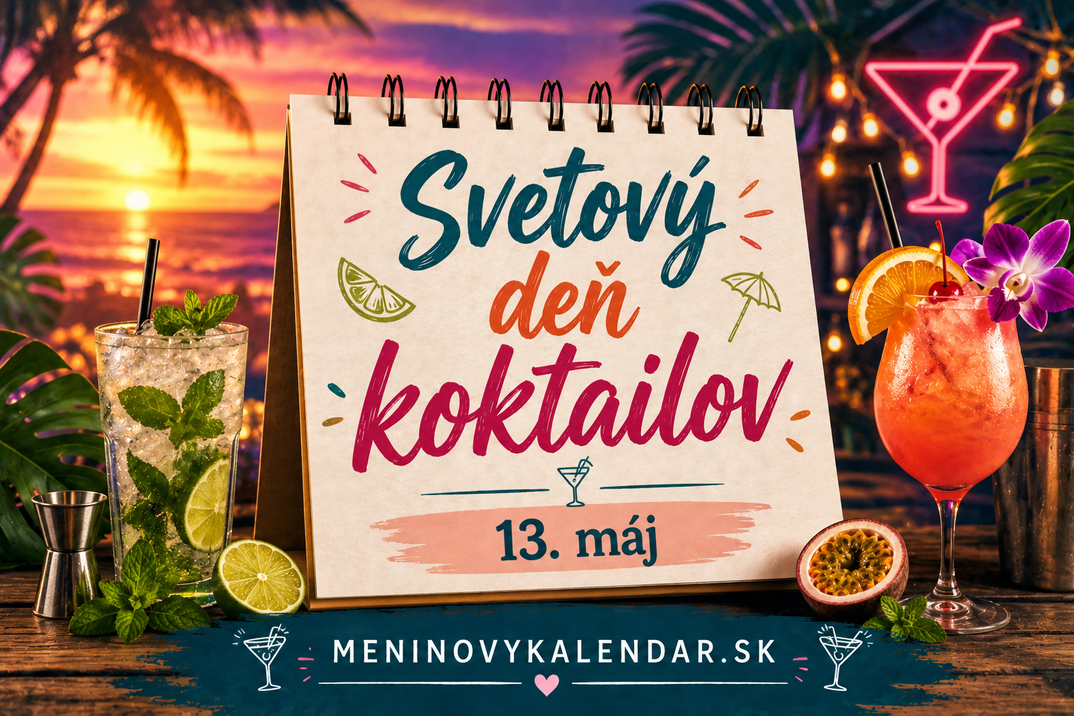 Svetový deň koktailov 🍸 (13. máj)
