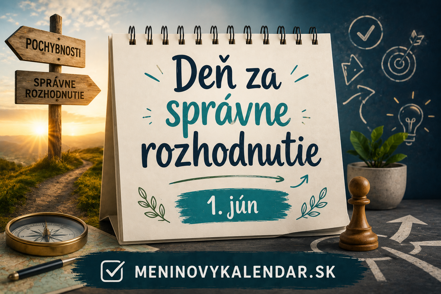 Deň za správne rozhodnutie 💡 (1. Jún)