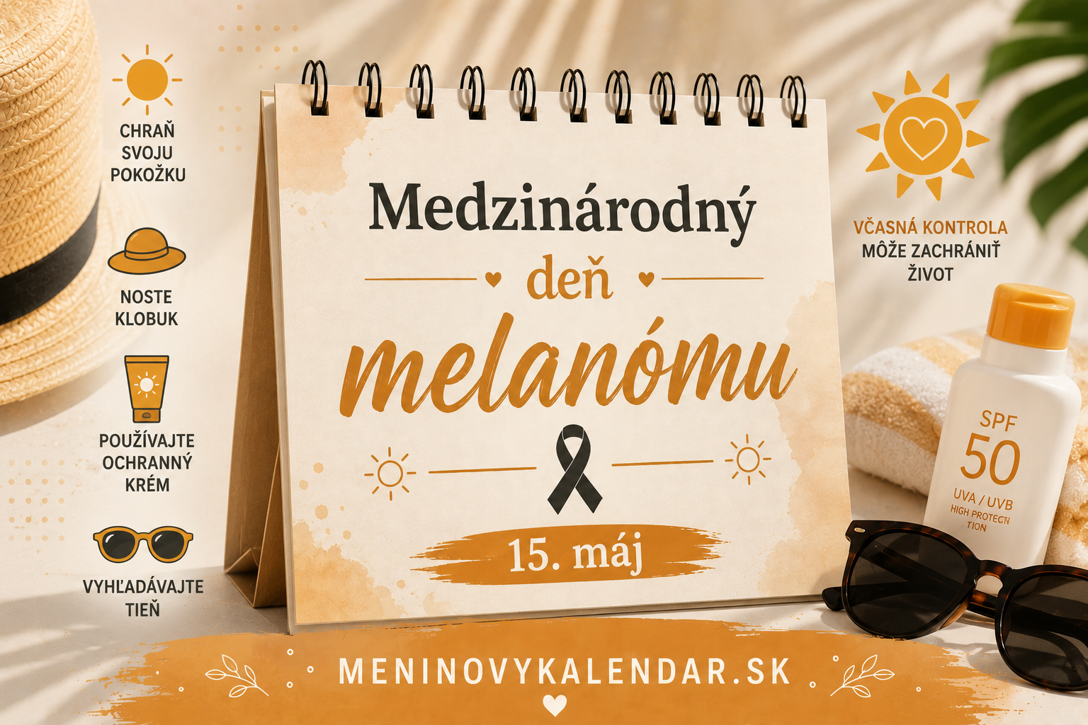 Medzinárodný deň melanómu (15. Máj)