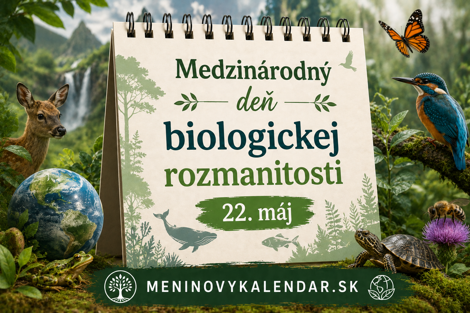 Medzinárodný deň biologickej rozmanitosti – 22. máj