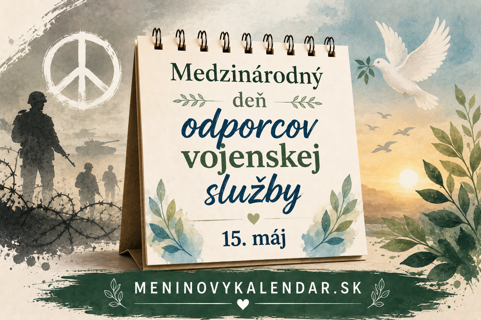 Medzinárodný deň odporcov vojenskej služby (15. Máj)