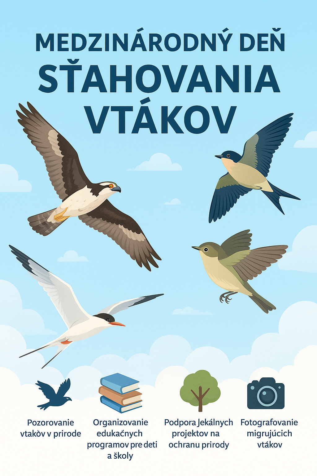 Medzinárodný deň sťahovania vtákov (druhá májová a októbrová sobota)