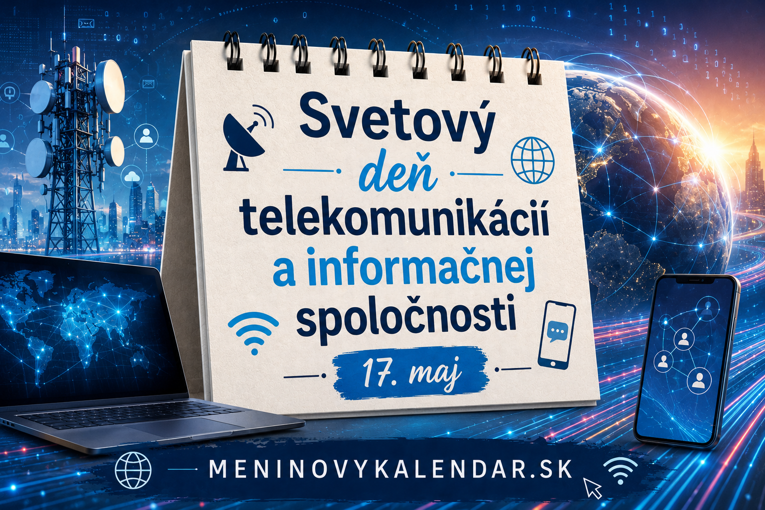 Svetový deň telekomunikácií a informačnej spoločnosti 🌐 (17. máj)