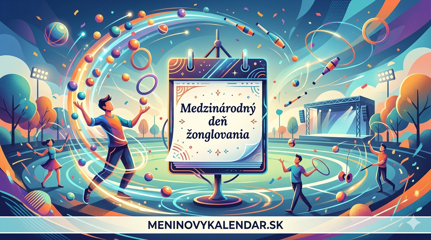 Medzinárodný deň žonglovania (20. apríl 2026) – umenie, zábava a koordinácia 🎪