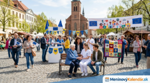<img src="europsky-den-prav-pacientov.jpg" alt="Zdravotnícka pracovníčka v bielej uniforme diskutujúca so staršou pacientkou na lavičke v meste počas podujatia Európsky deň za práva pacientov s európskou tematikou v pozadí" width="1280" height="720"> 