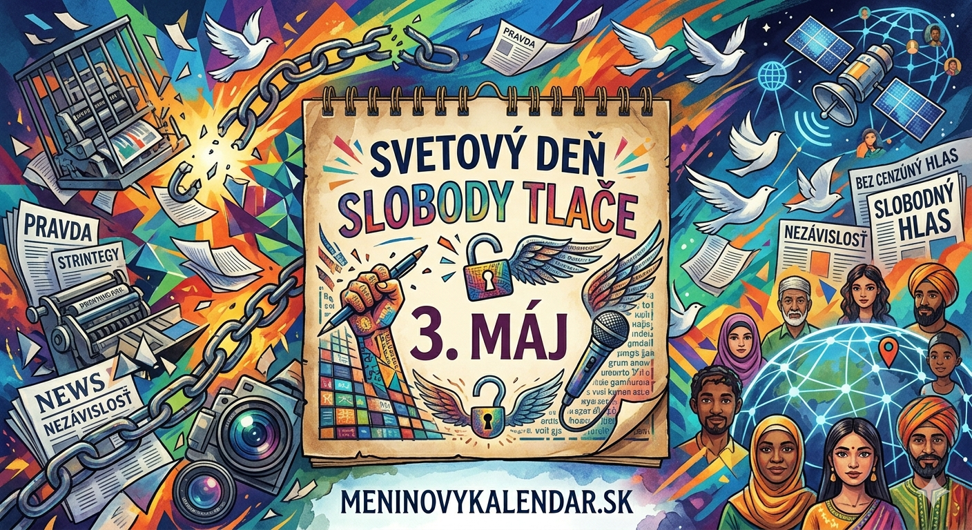 Svetový deň slobody tlače (3. máj) 📰✍️