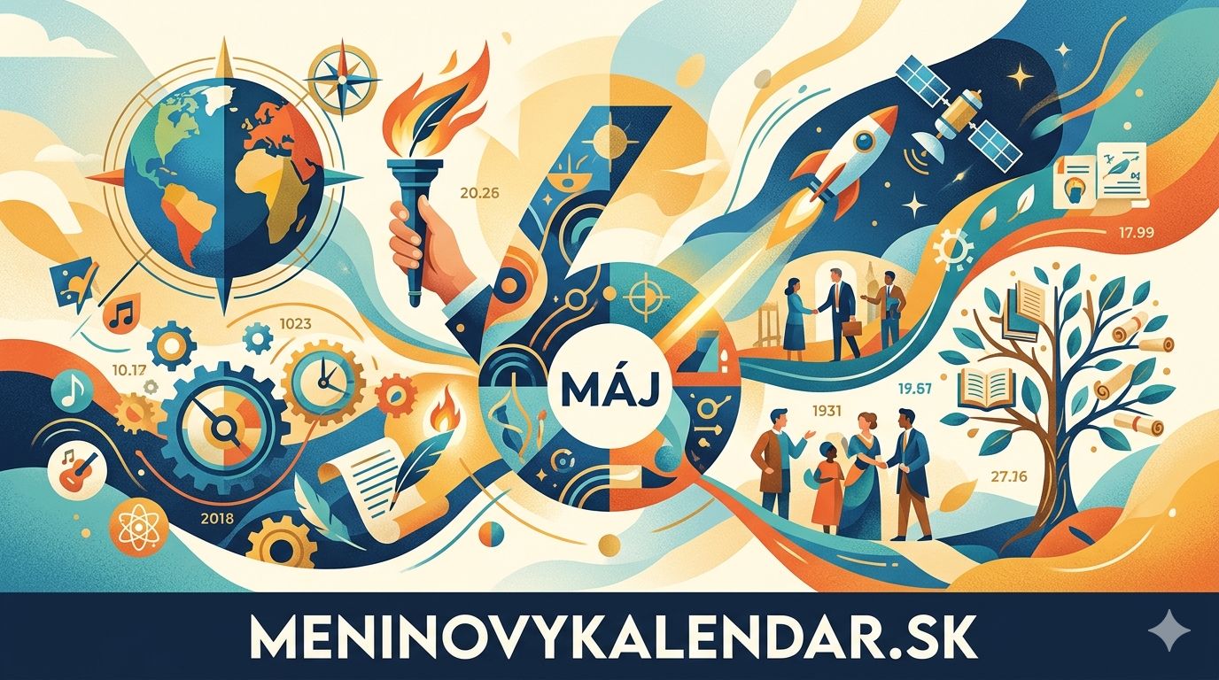 Čo sa stalo 6. mája 🗓️ – historické udalosti, mená a výročia