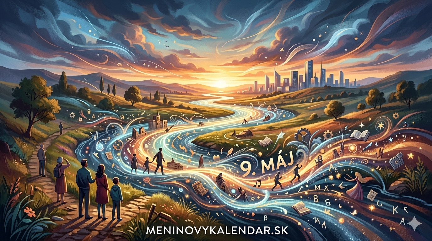 Čo sa stalo 9. mája 📆 – historické udalosti, mená, výročia, narodenia, úmrtia a významné dni