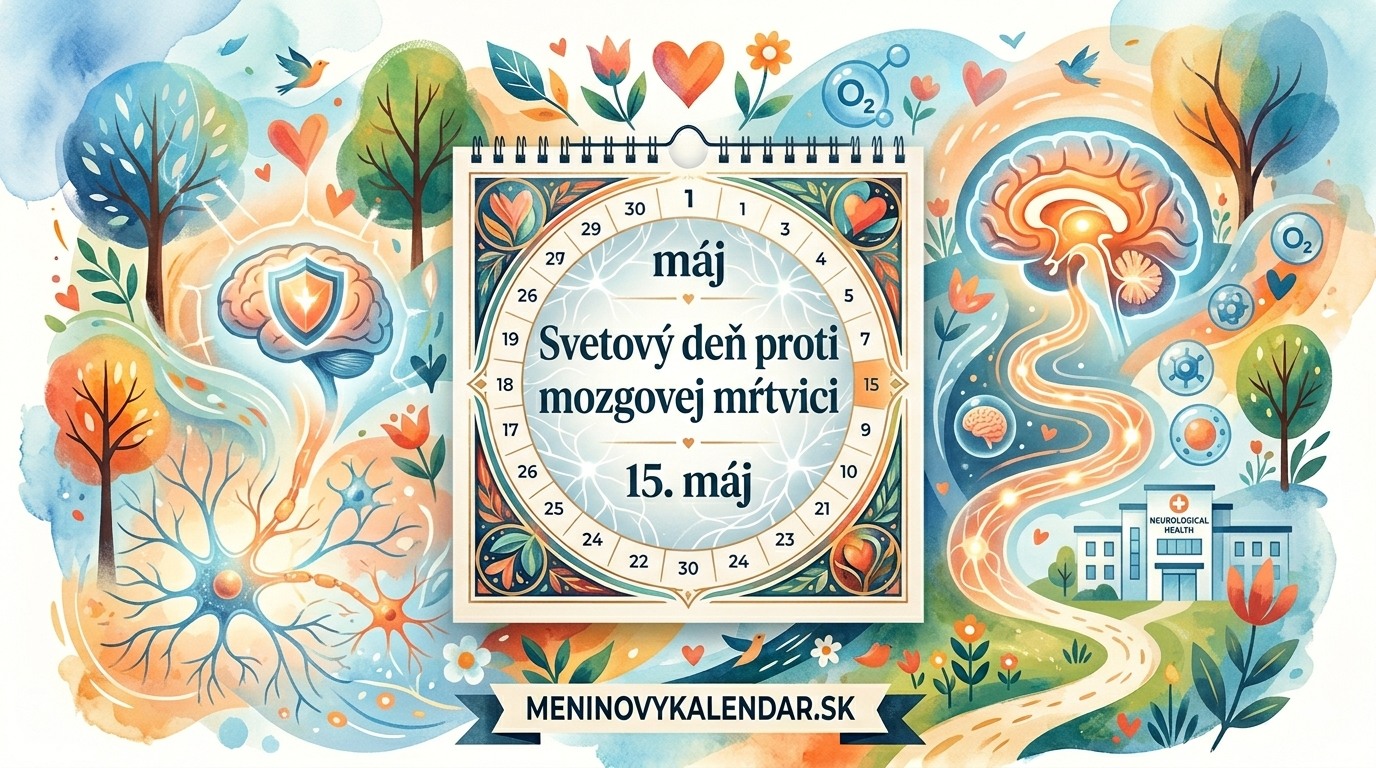Svetový deň proti mozgovej mŕtvici 🧠 (15. Máj)