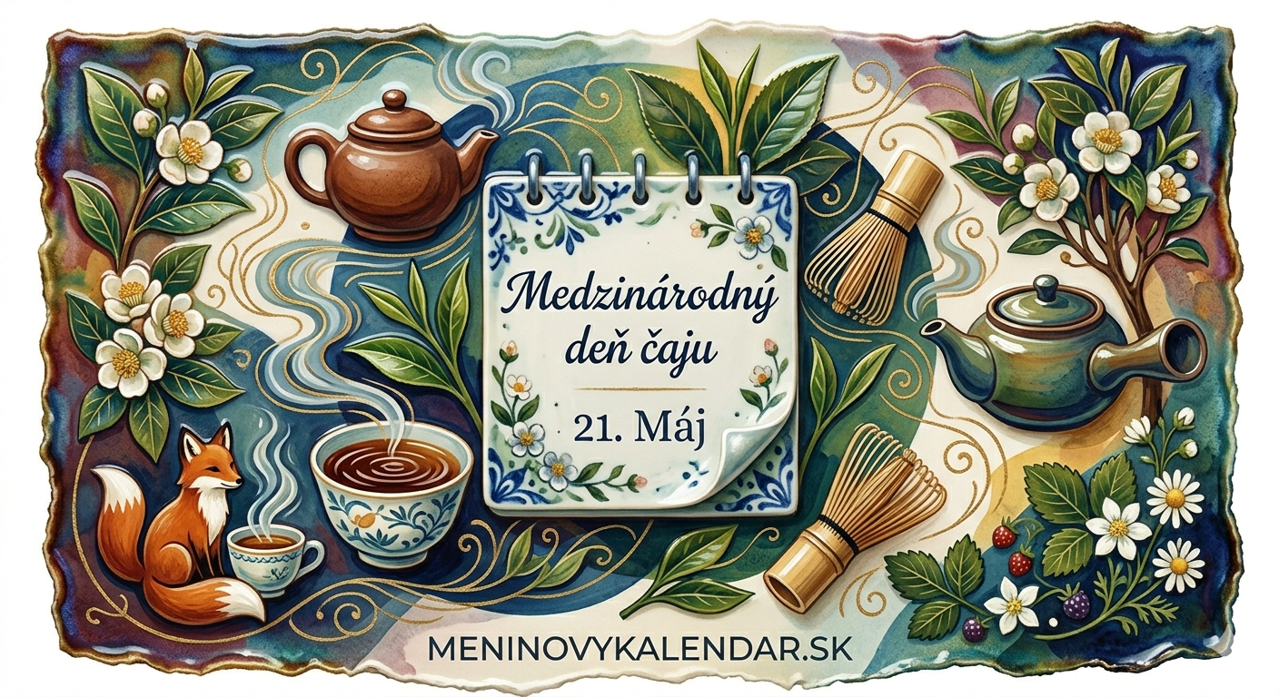 Medzinárodný deň čaju (21. máj) – oslava nápoja, ktorý spája svet 🍵🌍