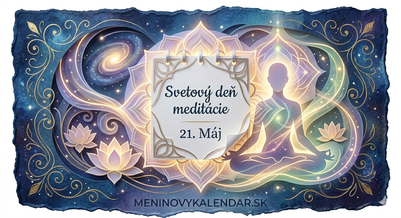 Svetový deň meditácie (21. máj) – deň ticha, pokoja a vnútorného mieru 🧘♂️🧘♀️