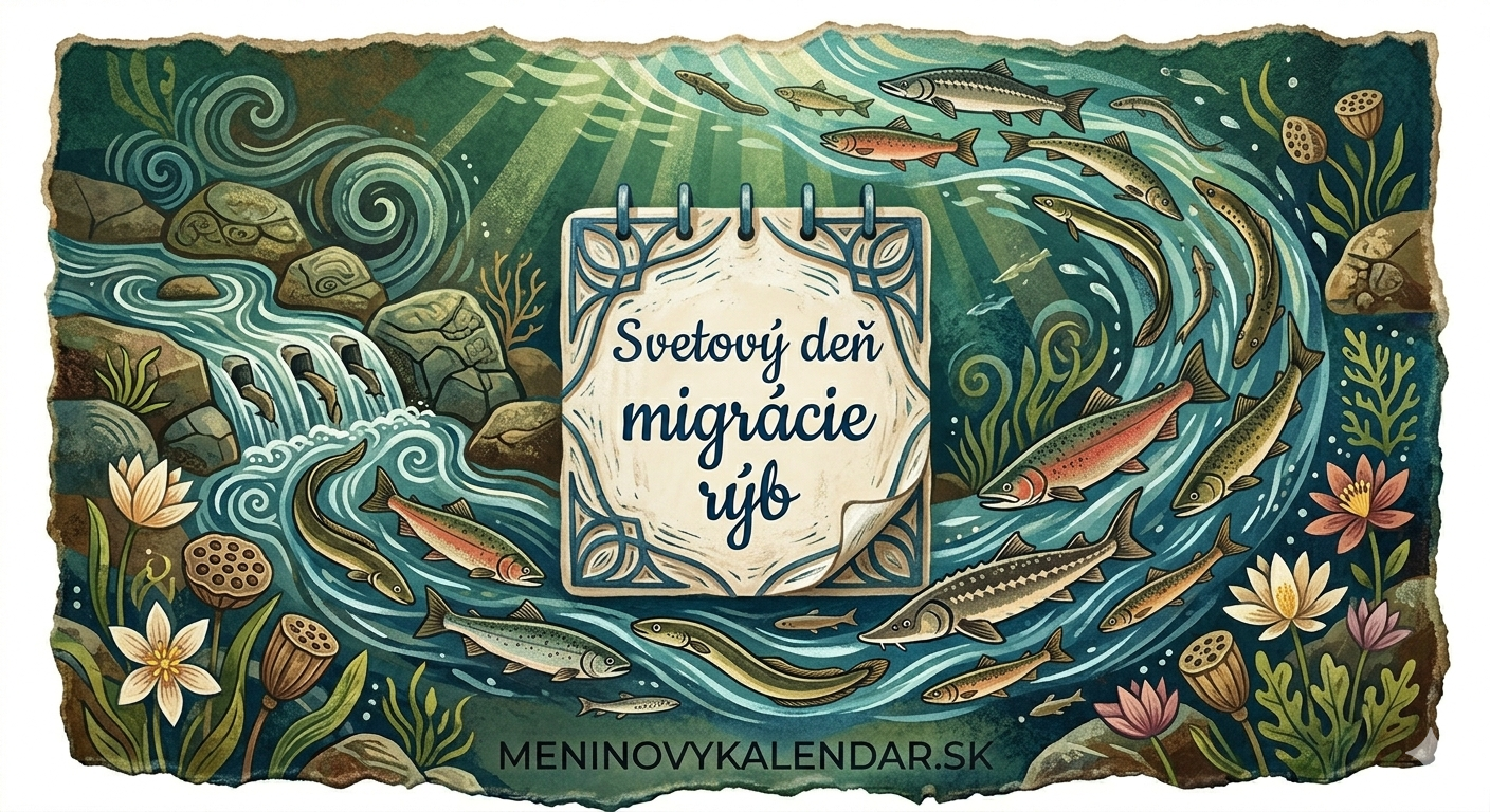 Svetový deň migrácie rýb (tretia májová sobota) – na ochranu voľnosti tokov a života pod hladinou 🐟🌍