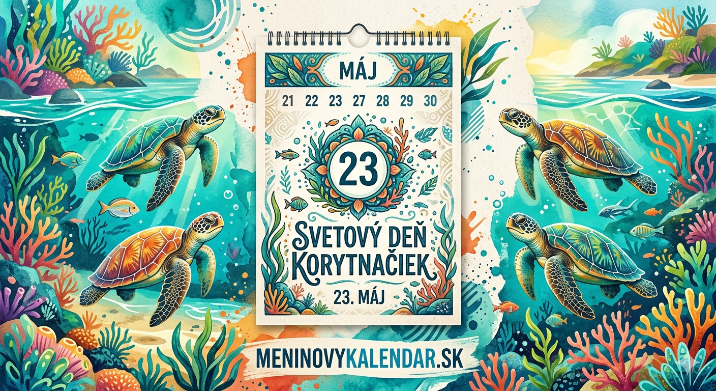 Svetový deň korytnačiek (23. máj) – oslávme pomalých hrdinov prírody 🐢
