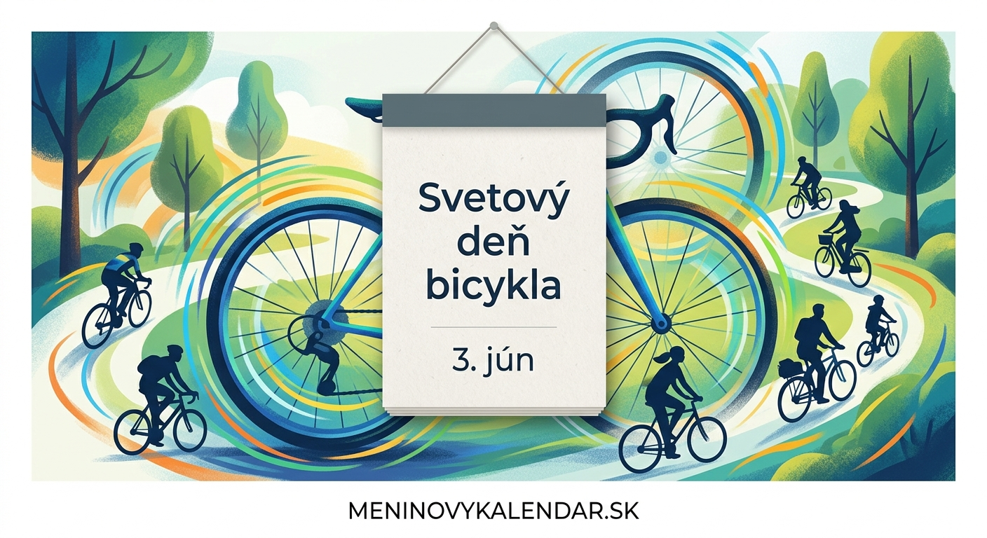 Svetový deň bicykla (3. jún) – Oslava pohybu, zdravia a udržateľnosti 🚴♂️🌍