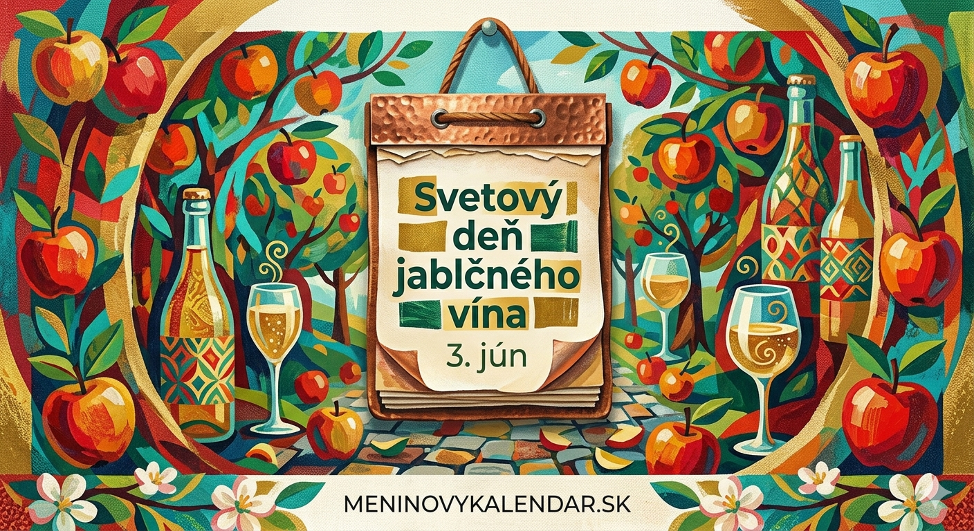 Svetový deň jablčného vína – 3. jún 🍎🍷