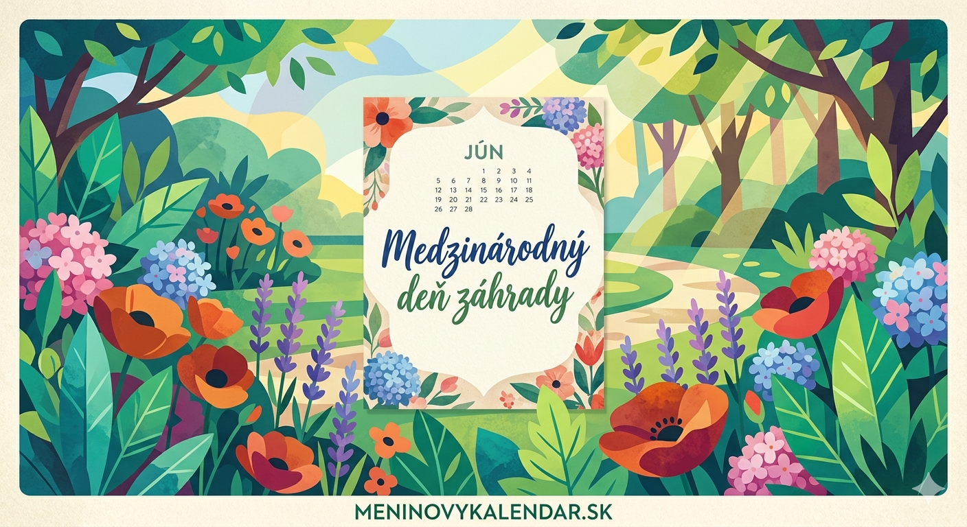 Medzinárodný deň záhrady (prvá júnová nedeľa) – Oslava prírody a komunitného života 🌿🌸