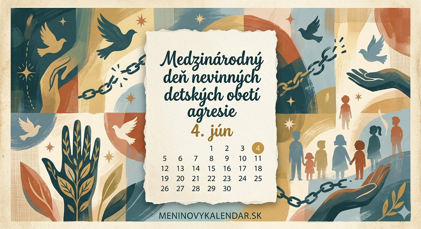 Medzinárodný deň nevinných detských obetí agresie (4. jún) 🕊️