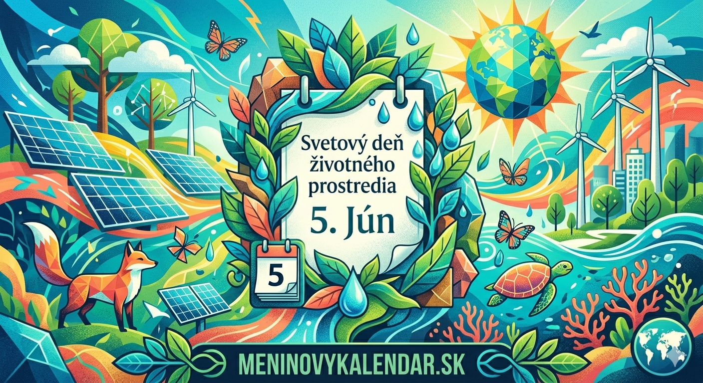 Svetový deň životného prostredia (5. jún) – Chráňme našu planétu 🌍🌿