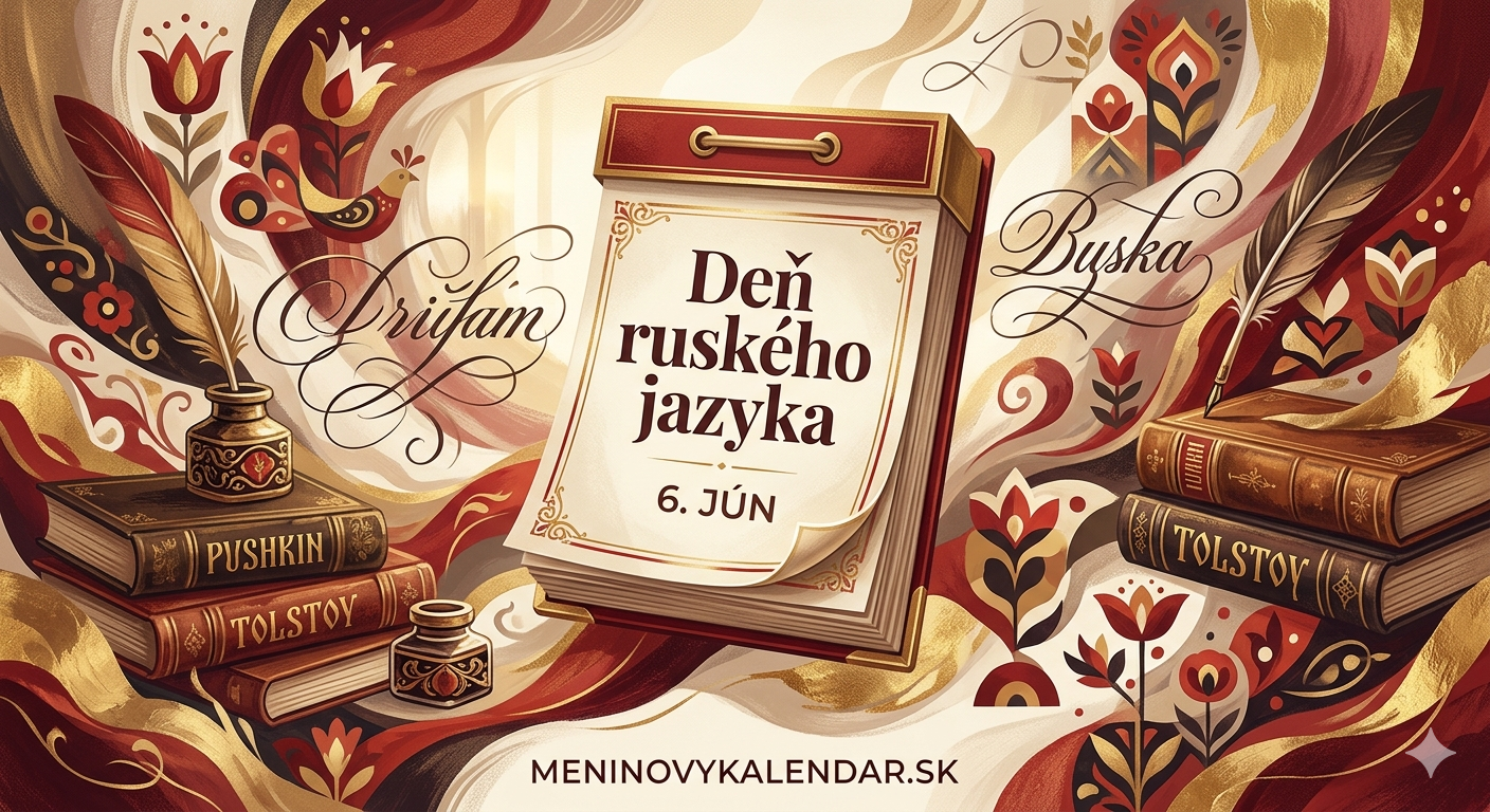 Deň ruského jazyka (6. jún) – Oslava kultúry a literárneho dedičstva 🇷🇺📚