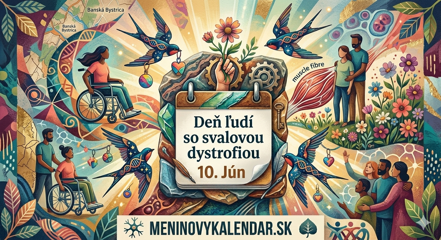 Deň ľudí so svalovou dystrofiou – 10. jún