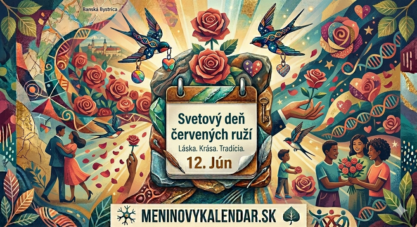 Svetový deň červených ruží 🌹 – 12. jún