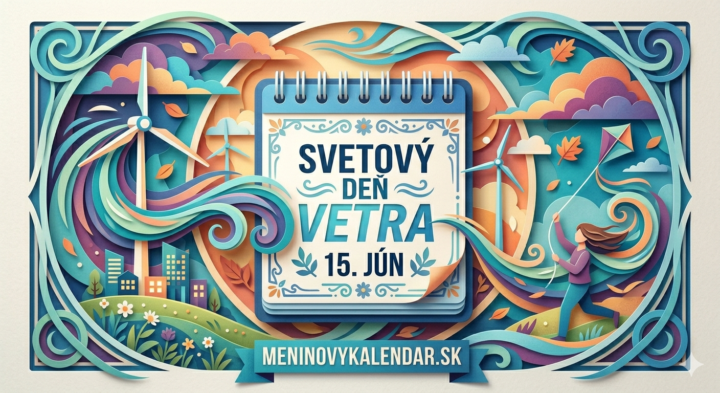 Svetový deň vetra (15. Jún) – Oslava sily vetra a obnoviteľnej energie