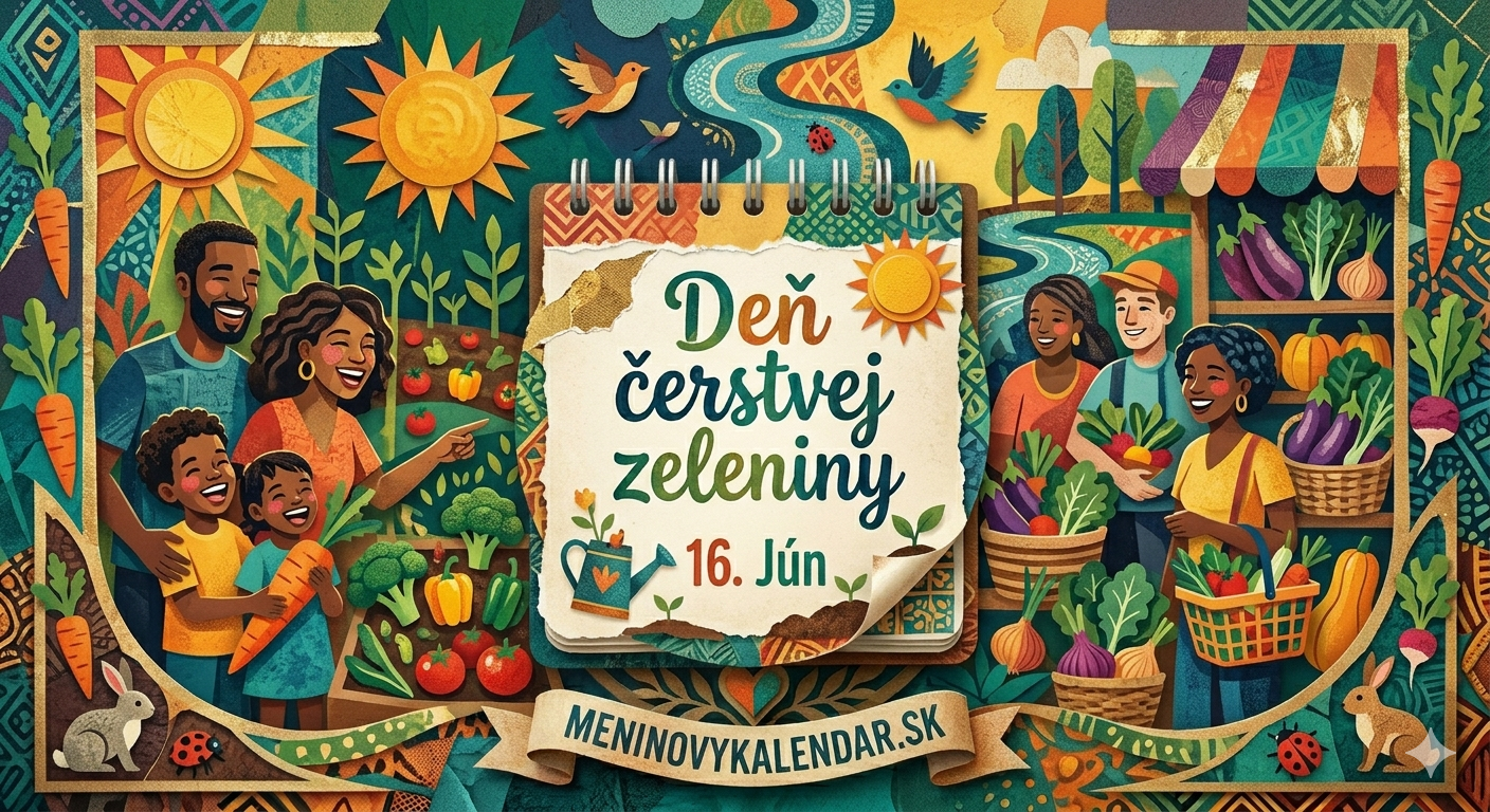 Deň čerstvej zeleniny 🥗 (16. Jún) – význam, oslavy, recepty a zaujímavosti