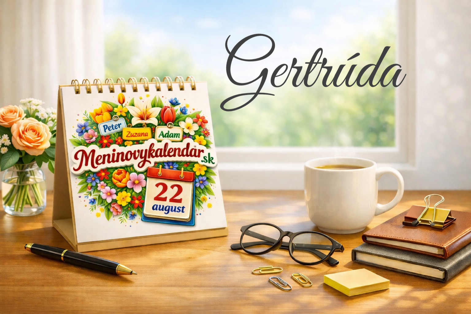 Gertrúda (19. máj) – meniny, pôvod, história a význam mena ✨
