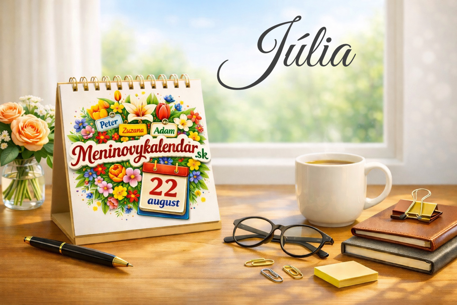 Júlia (22. máj) – meniny, pôvod, história a význam mena 🌸