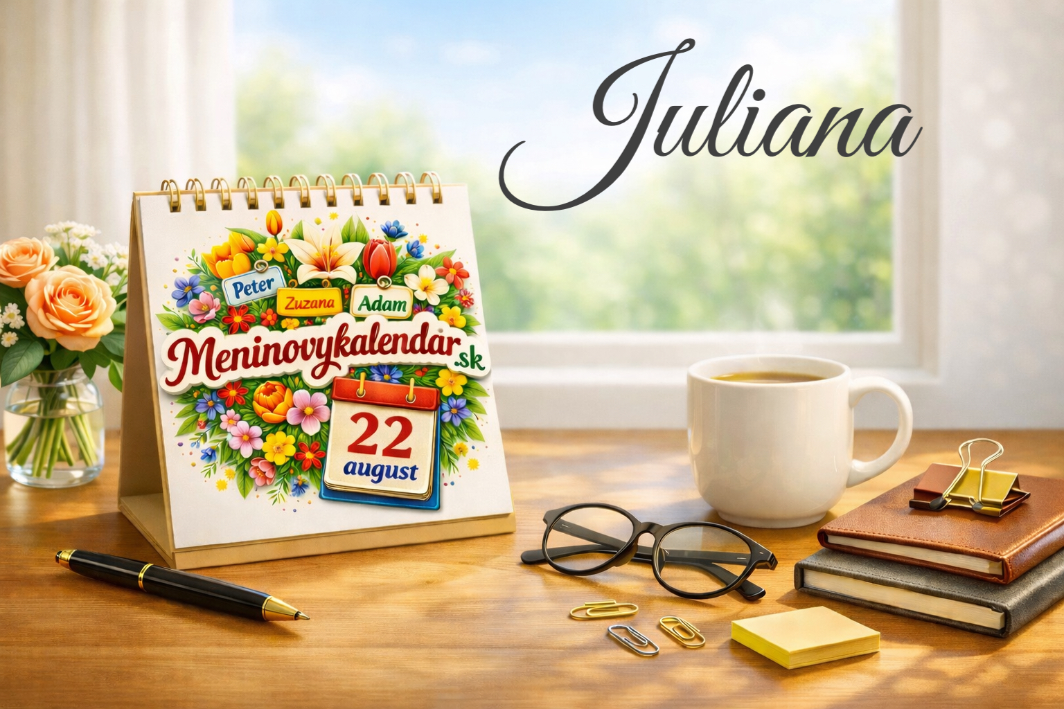 Juliana (22. máj) – meniny, pôvod, história a význam mena 🌸