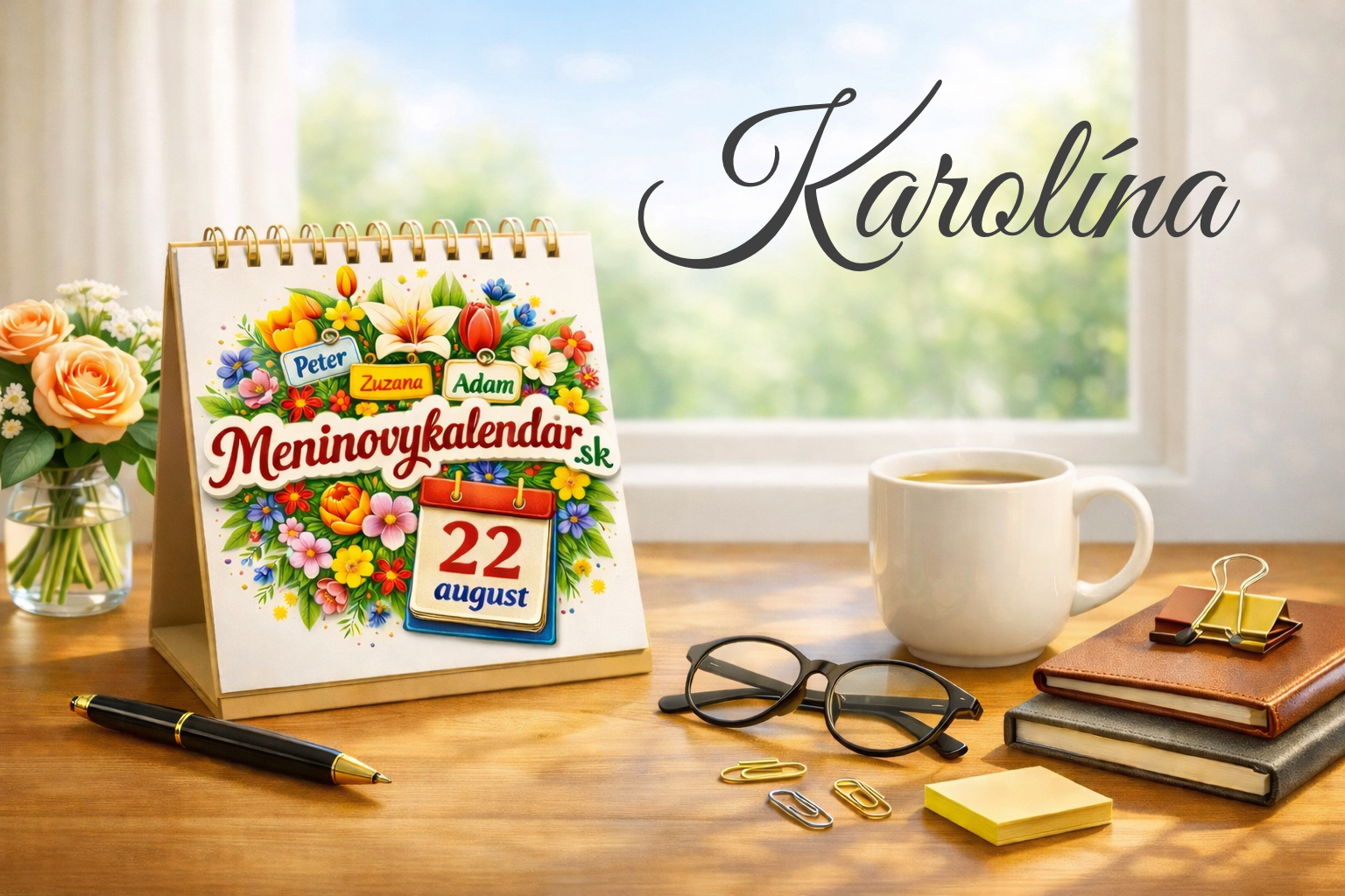 Karolína (3. jún) – meniny, pôvod, história a význam mena 🌸