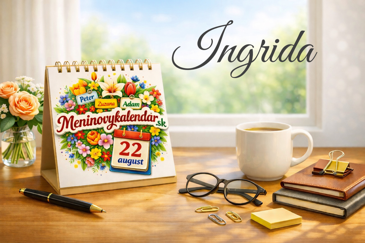 Ingrida (8. máj) – meniny, pôvod, história a význam mena