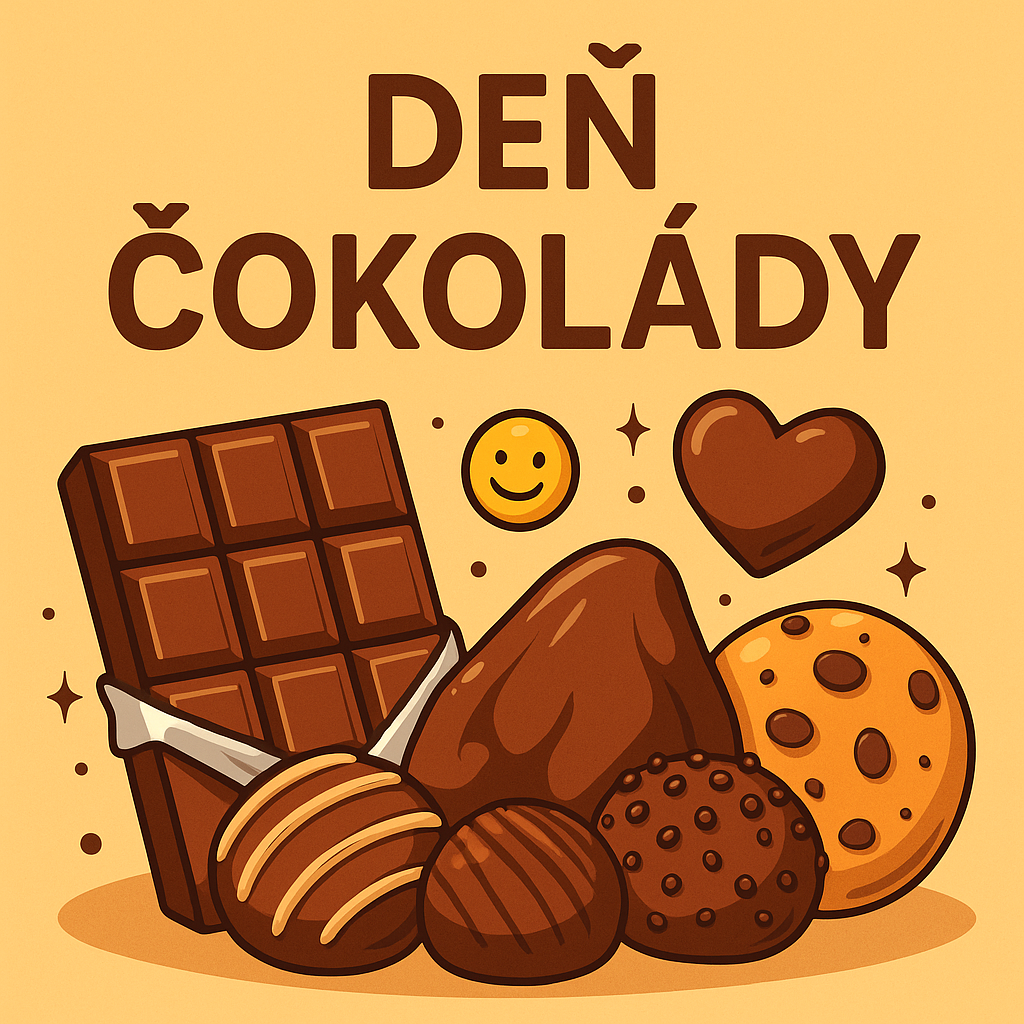 Deň čokolády (7. júl) 🍫 – sladký sviatok milovníkov kakaa