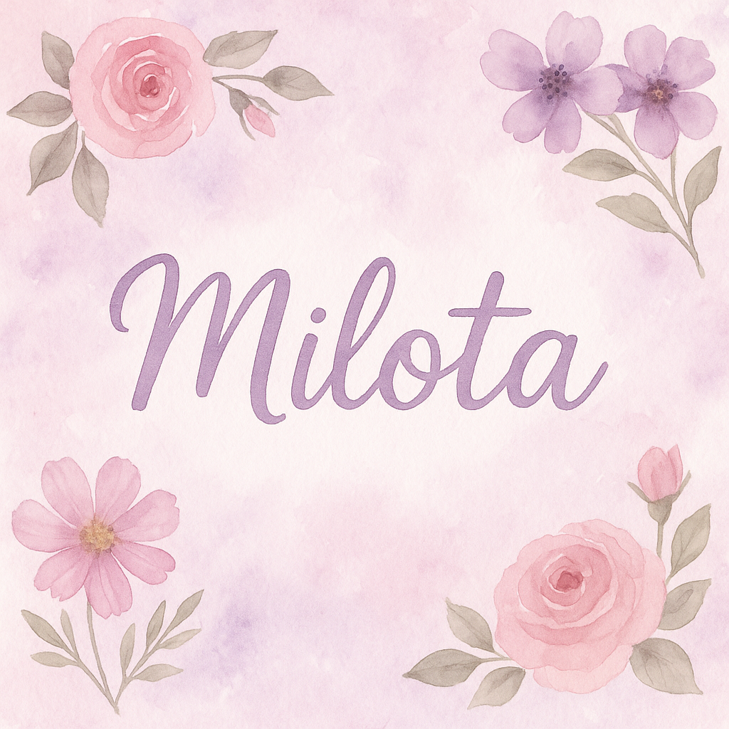 Milota (11. júl) – meniny, pôvod, význam a charakteristika mena