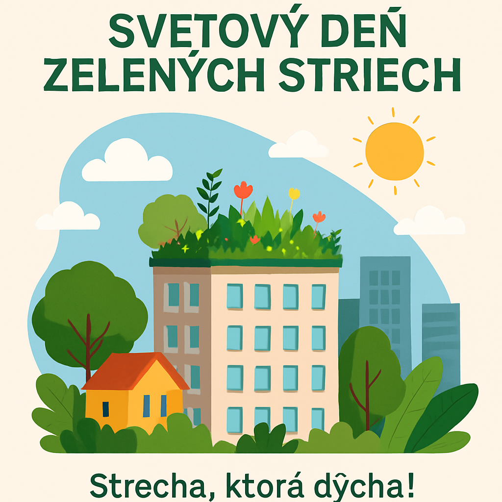 Svetový deň zelených striech (6. jún) – Strecha, ktorá dýcha! 🌱🏙️