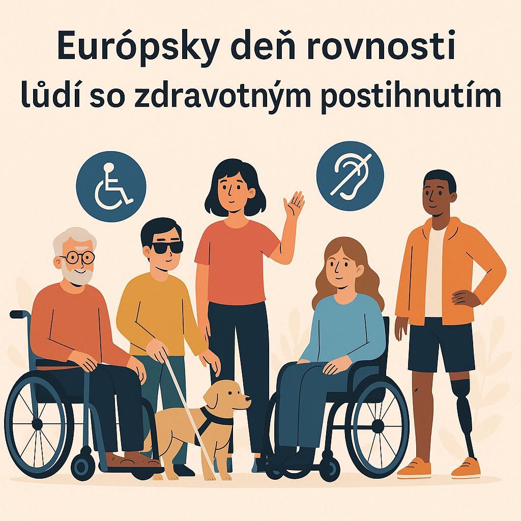 Európsky deň rovnosti ľudí so zdravotným postihnutím ♿ – 5. máj