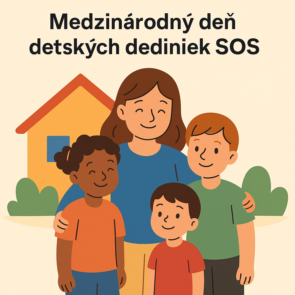 Medzinárodný deň detských dediniek SOS (23. jún) – Deň nádeje a lásky k deťom ❤️