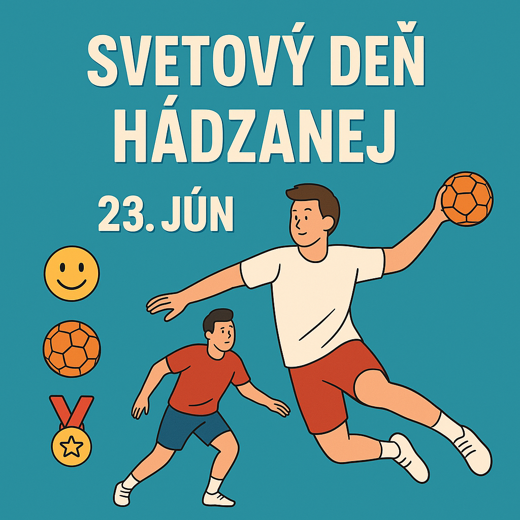 Svetový deň hádzanej (23. jún) – oslava rýchlosti, tímového ducha a fair play 🏐