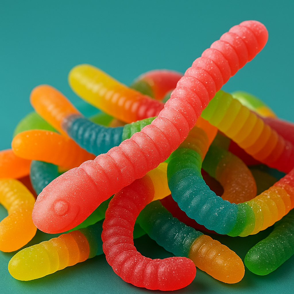 Deň gumových dážďoviek (15. júl)🪱🍬 – sladký sviatok plný radosti a farieb!