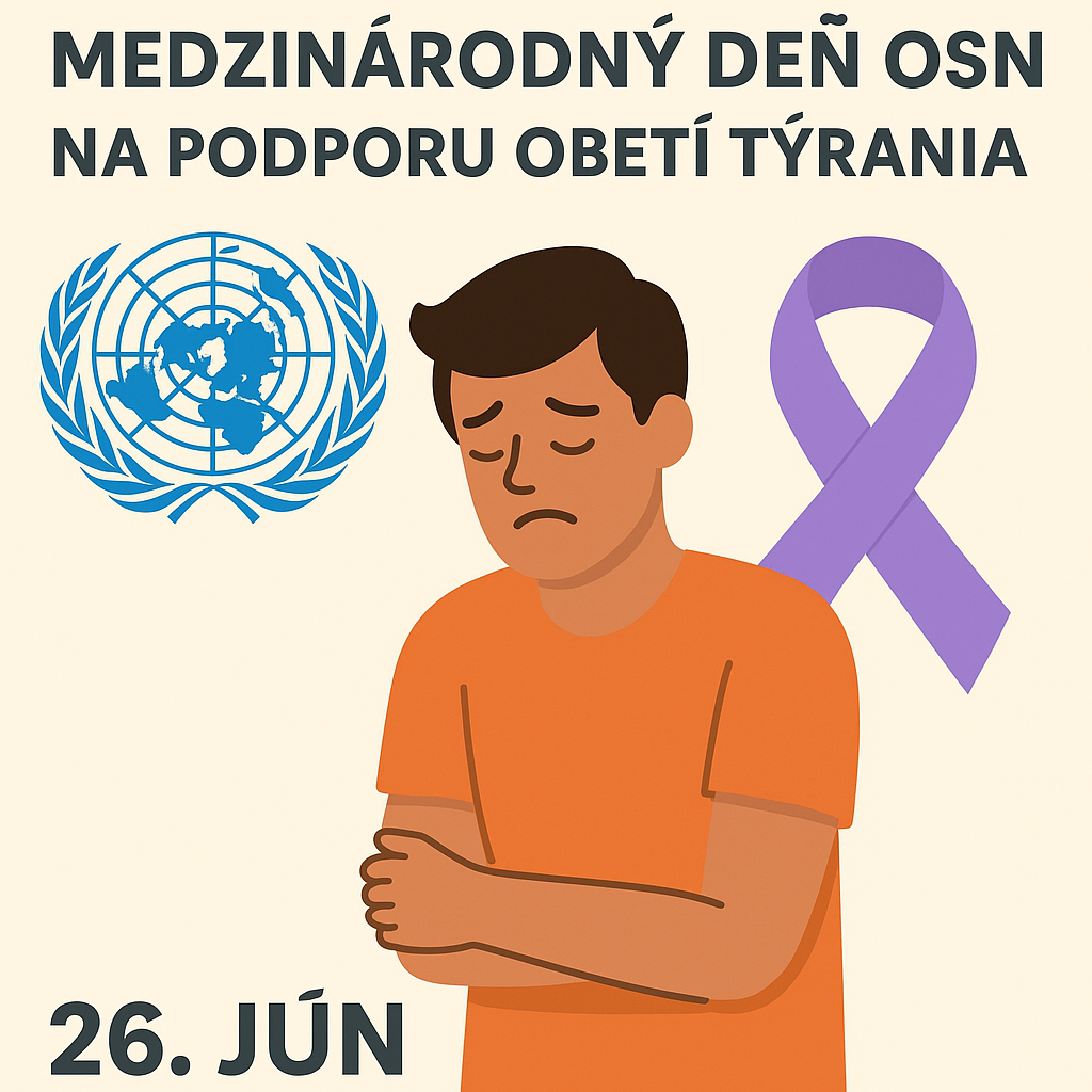 Medzinárodný deň OSN na podporu obetí týrania – 26. jún