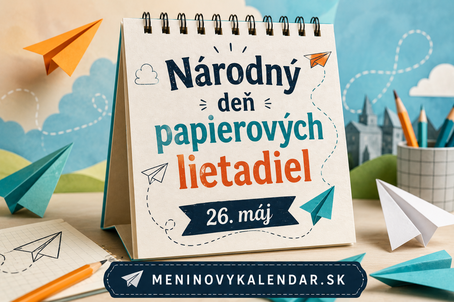 Národný deň papierových lietadiel (26. máj) – Let fantázie vo vzduchu ✈️📄