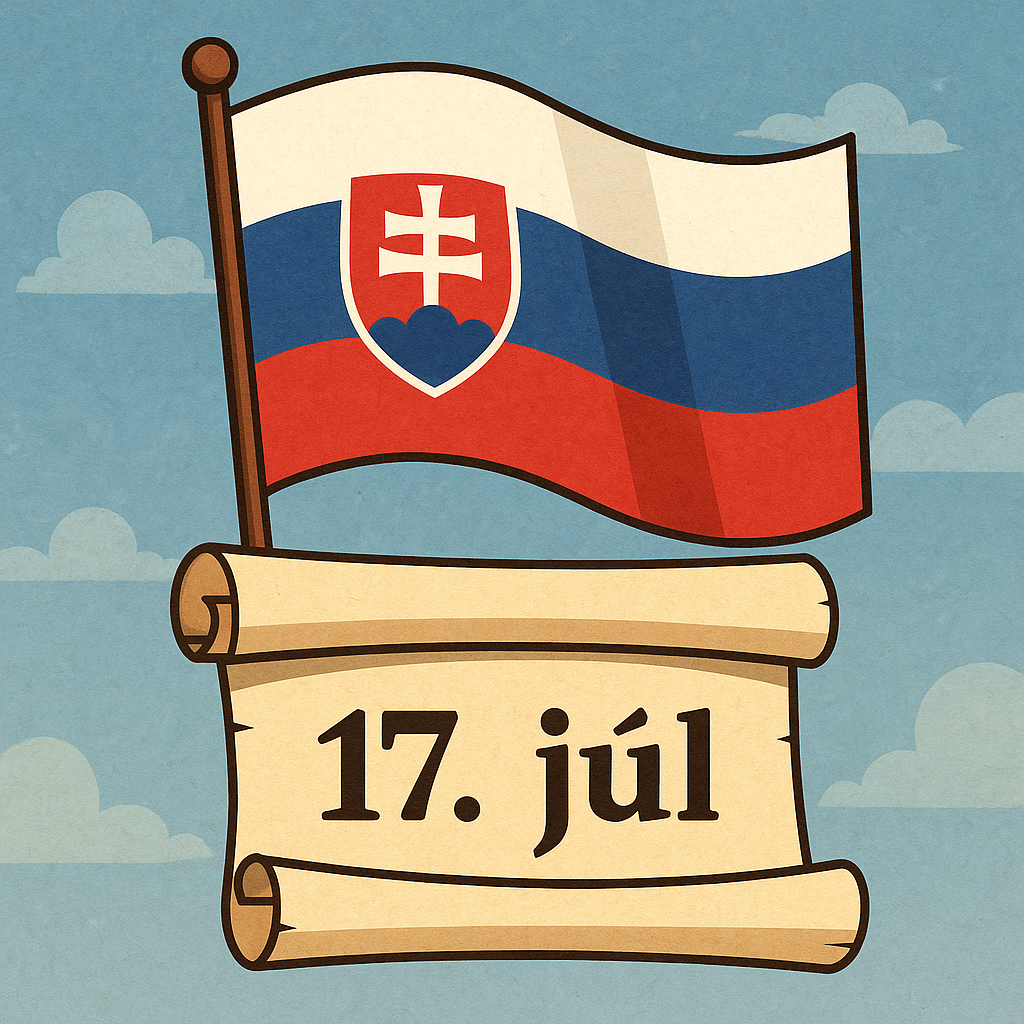 📜 Výročie deklarácie o zvrchovanosti Slovenskej republiky – 17. júl 🇸🇰