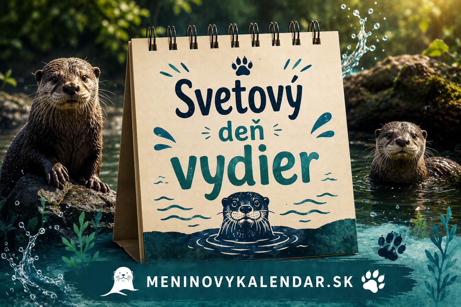 Svetový deň vydier 🦦 (posledná streda v máji)