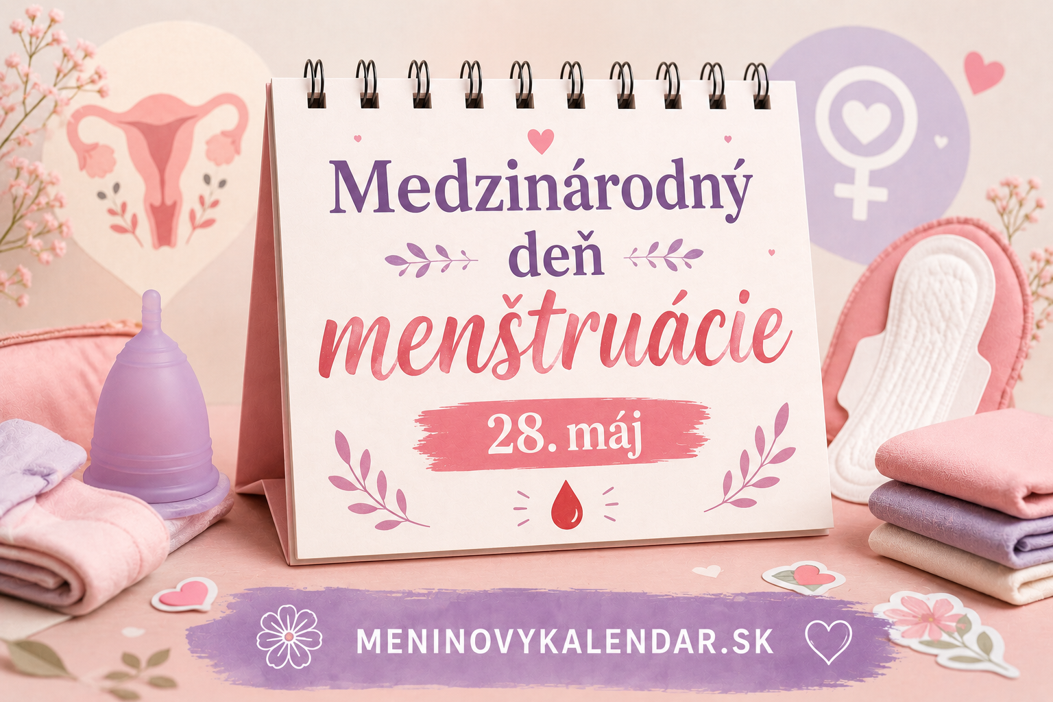 Medzinárodný deň menštruácie 🌸 – 28. máj
