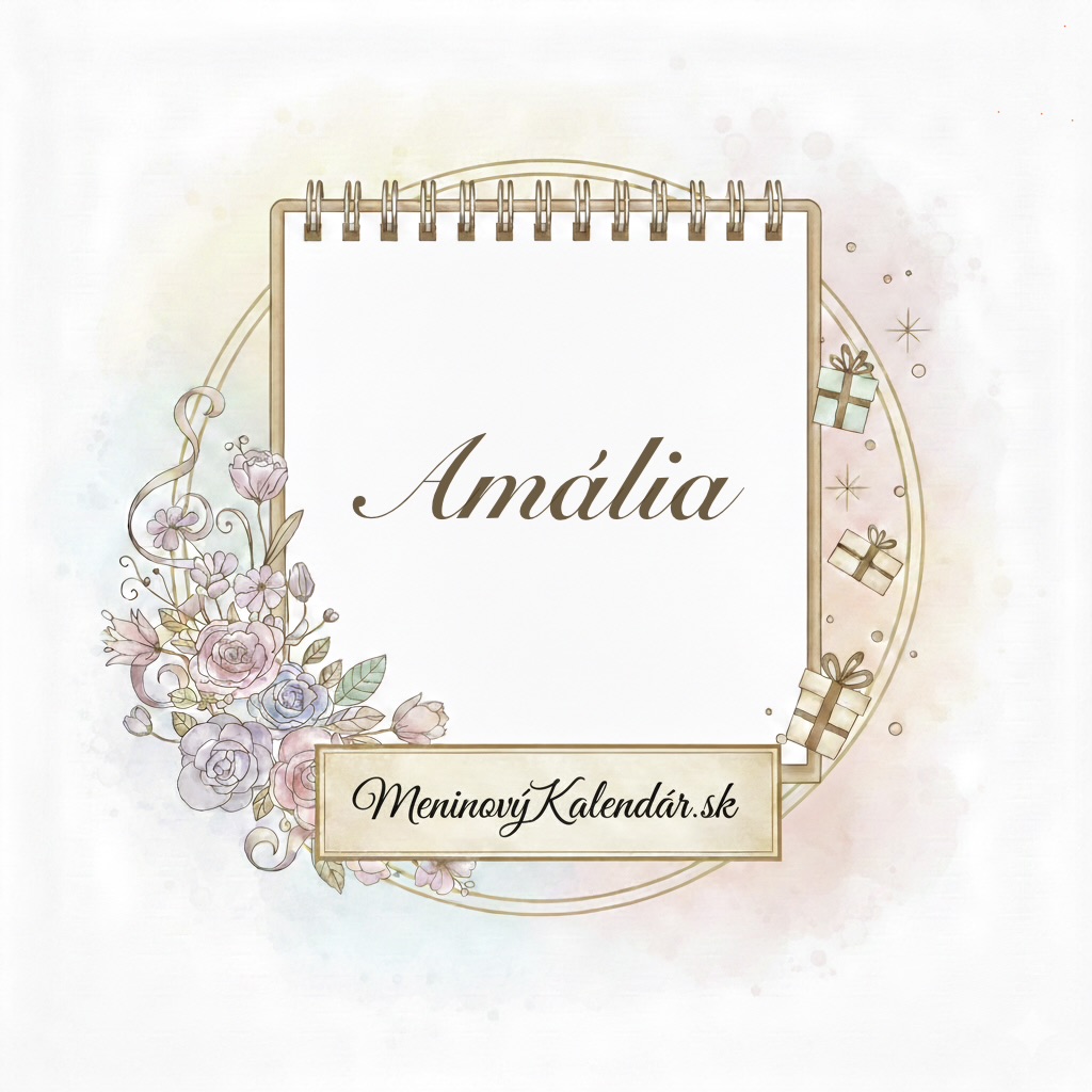Kedy má meniny Amália? 🌷