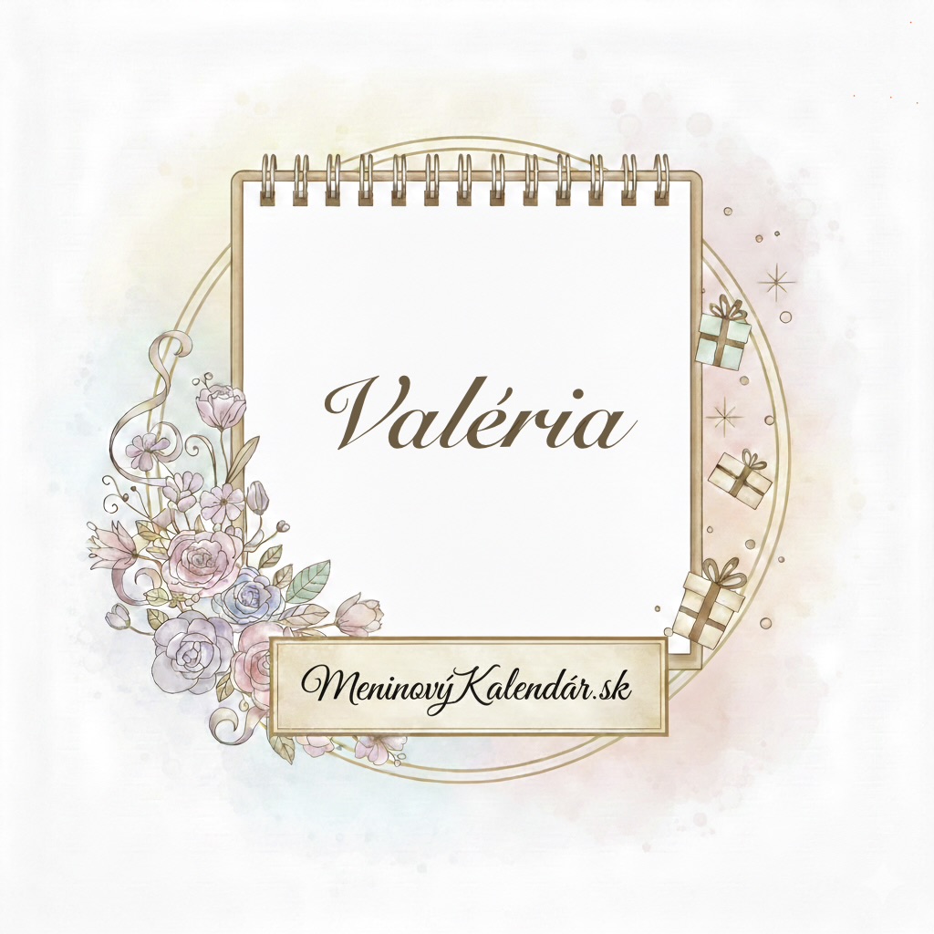 Kedy má meniny Valéria? 🌸✨